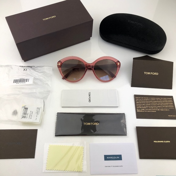 New TOM FORD Maxine Sunglasses FT0763 72F - Picture 2 of 16